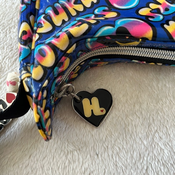 Vintage Harajuku Lovers Blue Mini Shoulder Bag - Picture 3 of 6